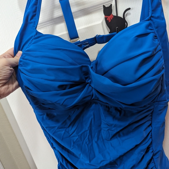 Royal Blue bathing suit, size 20W, NWT - Picture 5 of 6